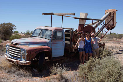 Alte Zeugen der emsigen Arbeit bei sehr harten Bedingungen